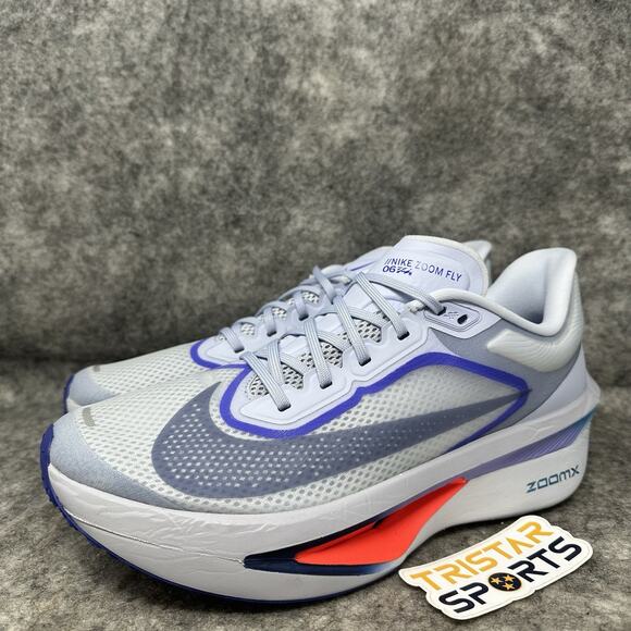 Nike Zoom Fly 6 Running Shoes Mens Sz 10.5 Womens Sz 12 Ghost Blue FN8455-004 - Picture 1 of 8